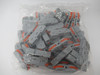 Generic LT-211 Gray Push-In Wire Terminal Block Connector AWG28-12 50-Pack NEW