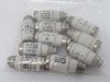 Siemens 12886-31-25 Ceramic Bottle Fuse 25A 380VAC 250VDC Lot of 10 USED
