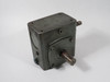 Boston Gear Right Angle Gear Reducer 40:1 Ratio NO NAMEPLATE DETAILS USED