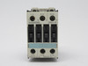 Siemens 3RT1023-1AK60 Power Contactor 110/120V 50/60Hz 3-Pole 9A USED