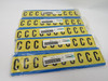 Panduit PCL100-C PAN-CODE Solid 1" C Letter Label 25-Pack NEW