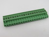 Phoenix Contact MVSTBR-2.5/20-ST-5.08 Green PCB Connector 10A 250V 20Pos USED