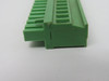 Phoenix Contact MVSTBR-2.5/20-ST-5.08 Green PCB Connector 10A 250V 20Pos USED