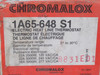 Chromalox 1A65-648 Electric Heat Line Thermostat 5-30C Range 22A DAMAGED BOX NEW