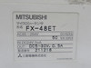 Mitsubishi FX-48ET Transistor Unit 85-264VAC 50/60Hz 50VA 5-30VDC 0.5A USED