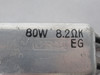 JRM SMR-80W8.2K High Power Metal Clad Fixed Resistor 8.2K Ohms 80W USED