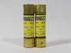 Fusetek PON-40 One-Time Fuse 40A 250V Lot of 2 BOX DAMAGE NEW