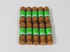 Bussmann Fusetron FRN-R-10 Dual Element Time Delay Fuse 10A 250V 10-Pack NEW