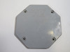 Royal ROB15/10 COVER ONLY for Octagonal PVC Slab Box 45520 Lot of 15 USED