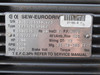 Sew-Eurodrive 2HP 1720RPM 330/575V TEFC 3PH 4.32/2.48A 60Hz COS DMG USED