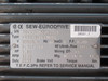 Sew-Eurodrive 1.50HP 1740RPM 330/575V TEFC 3PH 3.62/2.08A 60Hz COS DMG USED
