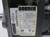 Dorner 42R5BFCI-E3 AC Gearmotor 60:1 270 lb-in 1/6HP 28RPM NEEDS REWIRING USED