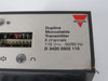 Electromatic D34205502115 Monostable Transmitter 8-Channel 115V 50/60Hz USED