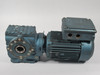 Sew-Eurodrive 38.23:1 1HP 1700RPM 230YY/460Y TEFC 3Ph 3.70/1.85A 60Hz USED