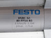 Festo 1376470 DSBC-32-80-PPSA-N3 ISO Cylinder 32mm Bore 80mm Stroke USED