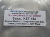 Intertech Precision KST-162 Corecut Blade 1" Long Bevel 5 Pack NWB