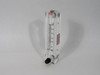 Dwyer VFB-50-SSV Acrylic Flowmeter 0.3-3 SCFH Air 4" Scale 1/8" NPT NEW