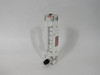 Dwyer VFB-50-SSV Acrylic Flowmeter 0.3-3 SCFH Air 4" Scale 1/8" NPT USED