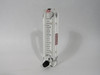 Dwyer VFB-91-SSV Acrylic Flowmeter 1-10 SCFH Air 4" Scale SHELF WEAR NEW