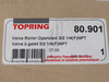 Topring 80.901 Roller-Operated Valve 3/2 1/4" NPT NEW