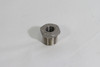 Generic 1/2x1/4 Threaded Hex Bushing 1/2" Male x 1/4" Female USED