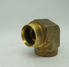 Swagelok B-1410-8-12 Brass Elbow 7/8" Tube OD 3/4 NPT Female USED