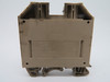 Dinkle DK35 Terminal Block 600V 100A AWG12-2 BEIGE USED