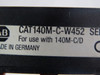 Allen-Bradley 140M-C-W452 Compact Busbar Link 3-Ph 600VAC USED