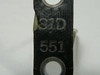 General Electric 81D551 Overload Relay Thermal Heating Element USED