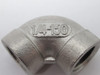Generic 1/4-150 90 Degree Elbow Fitting 1/4"D USED