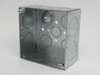 Raco 233 4" Square Electrical Box 2-1/8" Deep 1/2-3/4-1" Knockouts NOP