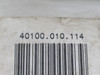 Fabory 40100.010.114 M10 Steel Hex Nut Zinc Plated *8-Pack* NWB