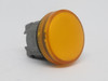 Schneider Electric ZB4BV053 Pilot Light Head ORANGE 22mm USED