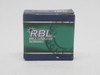 RBL R4AZZ Deep Groove Ball Bearing 0.25" Bore 0.625" OD 0.281" W NEW