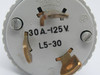 Eagle L5-30 Turn Lock Plug 30A 125V 3W 2P USED