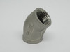Generic 3/4-150 Stainless Steel Elbow Fitting 45 Degree 3/4" NPT NOP