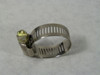 Generic GC-12 Hose Clamp 9/16"-1-1/4" Lot Of 18 NOP