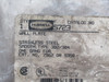 Hubbell S723 Single Receptacle Wall Plate Stainless Steel *Dirty Bag* NWB