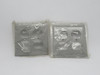 Pass & Seymour SPJ82GRY 2-Gang Duplex Receptacle Wall Plate GRAY Lot Of 2 NWB
