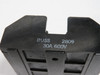 Bussmann 2809 Fuse Holder 30A 600V 3 Pole USED