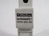 Ferraz Shawmut USM1 Midget Ultrasafe Fuse Holder 30A 600V 1P USED