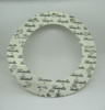 Flexitallic SF3300 Compressed Fiber Gasket 19"OD 12-11/16"ID 1/8"T USED