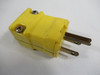 Hubbell 5965VYCN Plug Connector 2-Pole 3-Wire 15A 125V USED