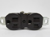 Eagle 270BR Duplex Receptacle 15A 125V BROWN USED