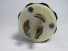 Leviton 9965-C Locking Plug 20A 125/250V 3W 3P Non-Grounding Non-NEMA USED