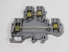 Entrelec M6/8-D2 Double Deck Terminal Block 750V Gray USED