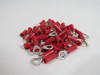 Generic Insulated Ring Tongue Terminal 22-18AWG #10 Stud Lot of 52 NOP
