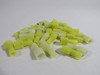 Generic Insulated Male Push-On Terminal 12-8AWG .250" Tab Lot of 29 NOP