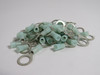 Generic Insulated Ring Tongue Terminal 16-14AWG 3/8" M10 Stud Lot of 41 NOP