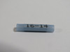Generic Insulated Butt Splice Terminal 16-14AWG 1-1/16" Length Lot of 27 NOP